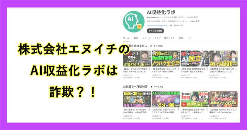 株式会社エヌイチは怪しいのか